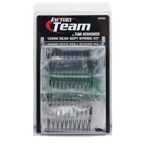 Team Associated Factory Team 12mm Rear Soft Spring Kit 91344