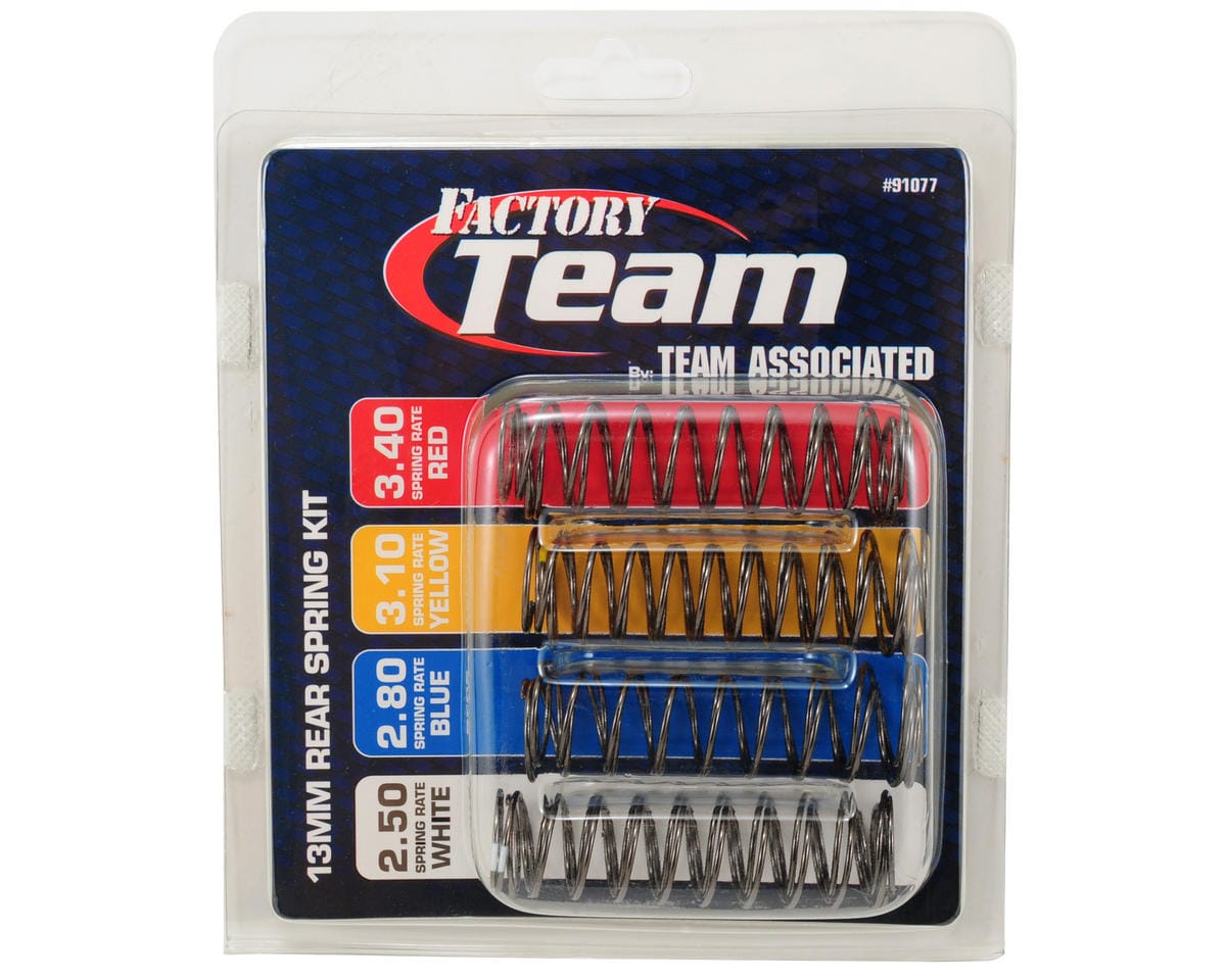 Team Associated Factory Team 13mm Rear Spring Kit 91077