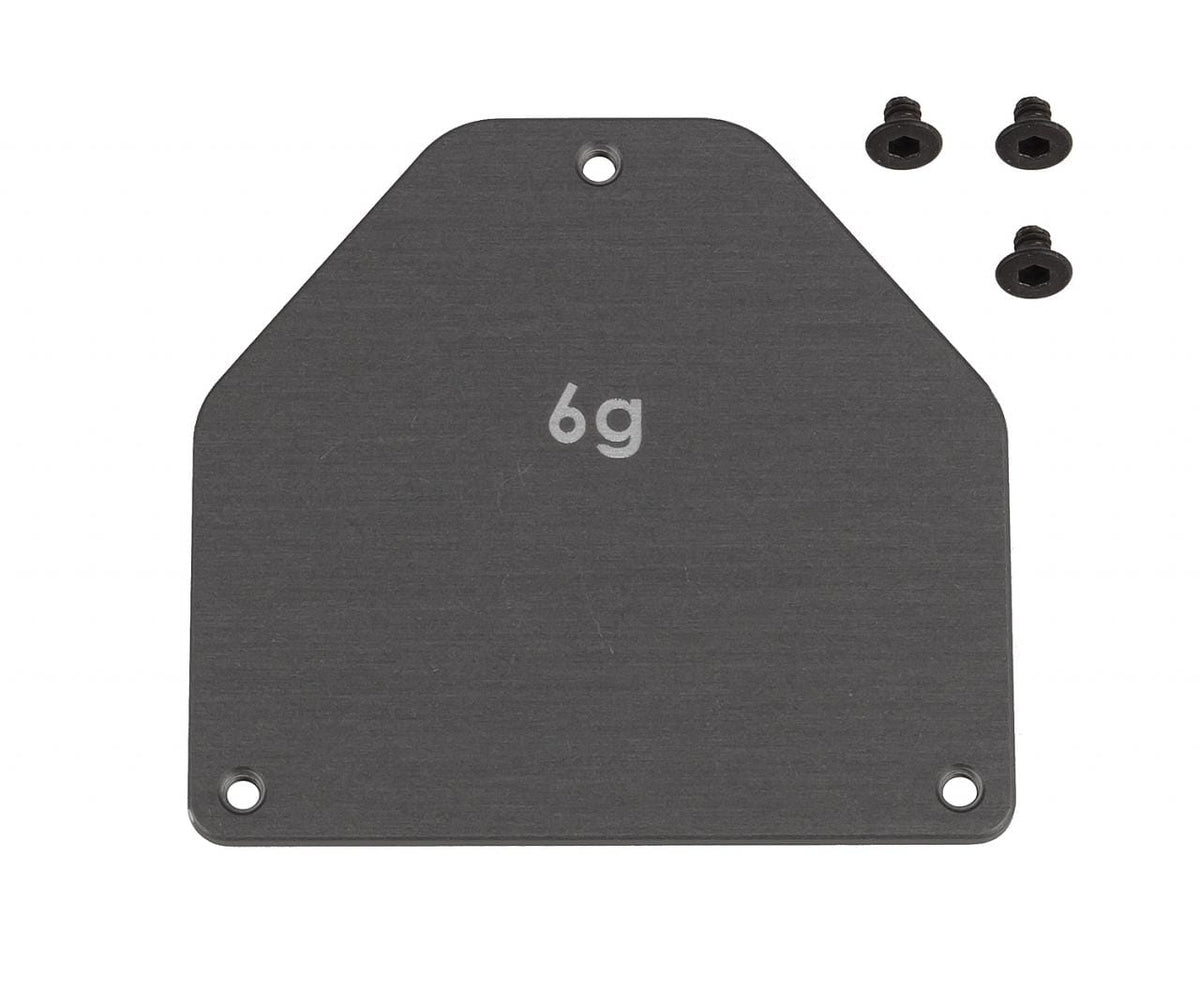 Team Associated Factory Team Aluminum Servo Weight Plate 6g 92444