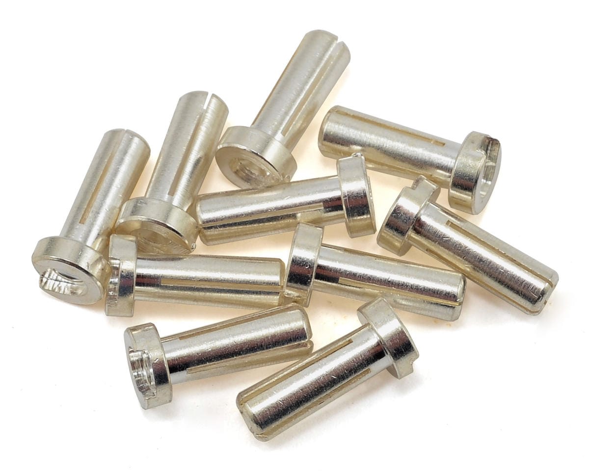 Team Associated Low-Profile Bullet Connectors 4x14mm 644