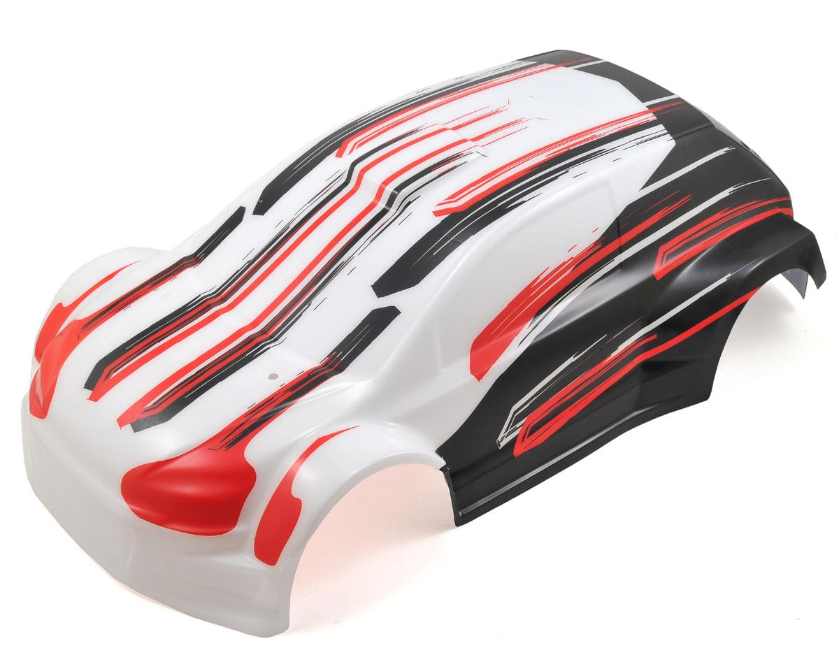 Team Associated ProRally Rockstar Body White Black 7182