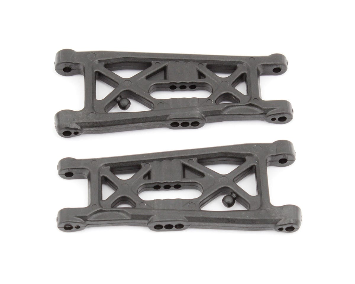 Team Associated RC10B6 FT Front Suspension Arms Flat Carbon 91871