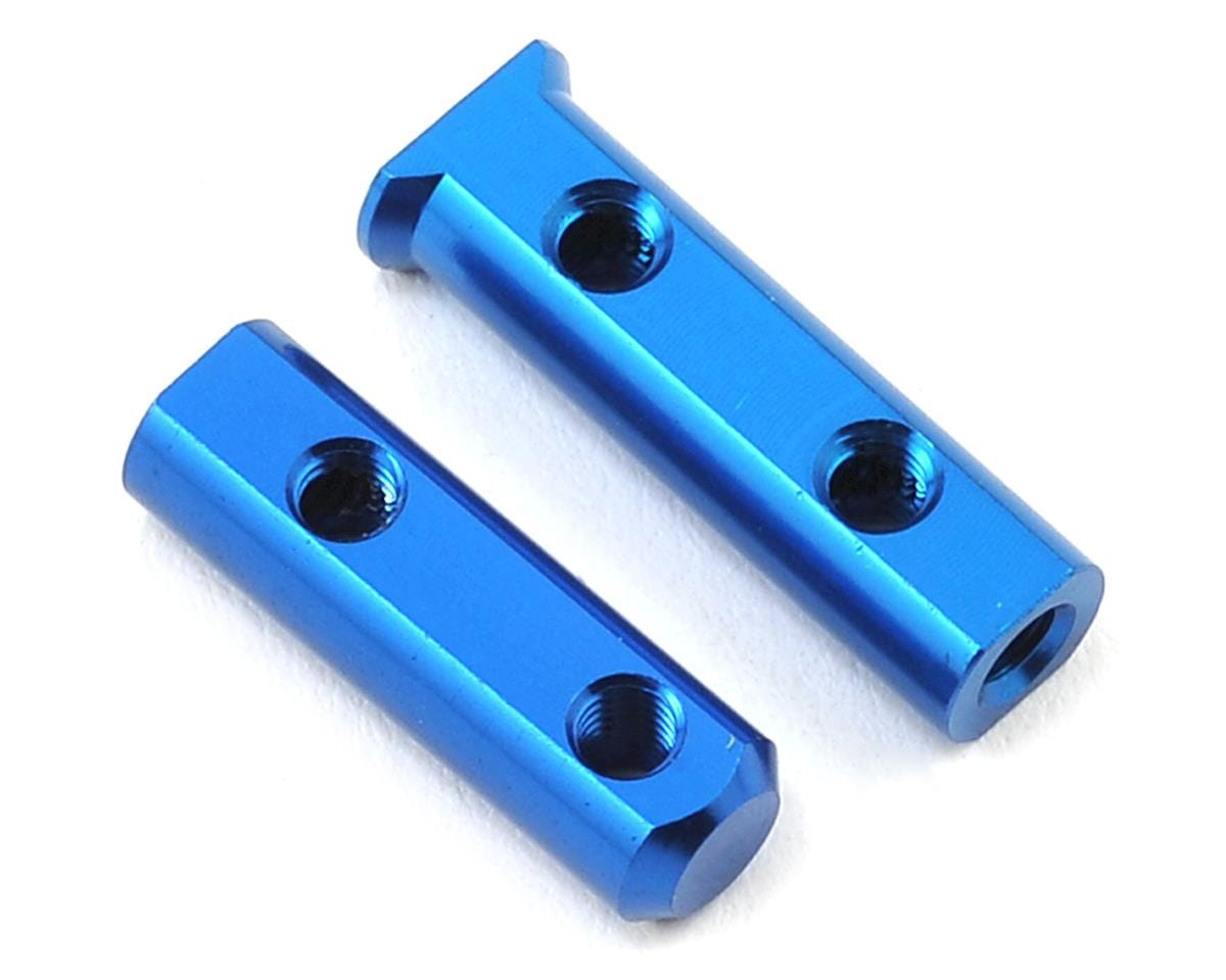 Team Associated RC10F6 Servo Mounts Blue Aluminum 8674