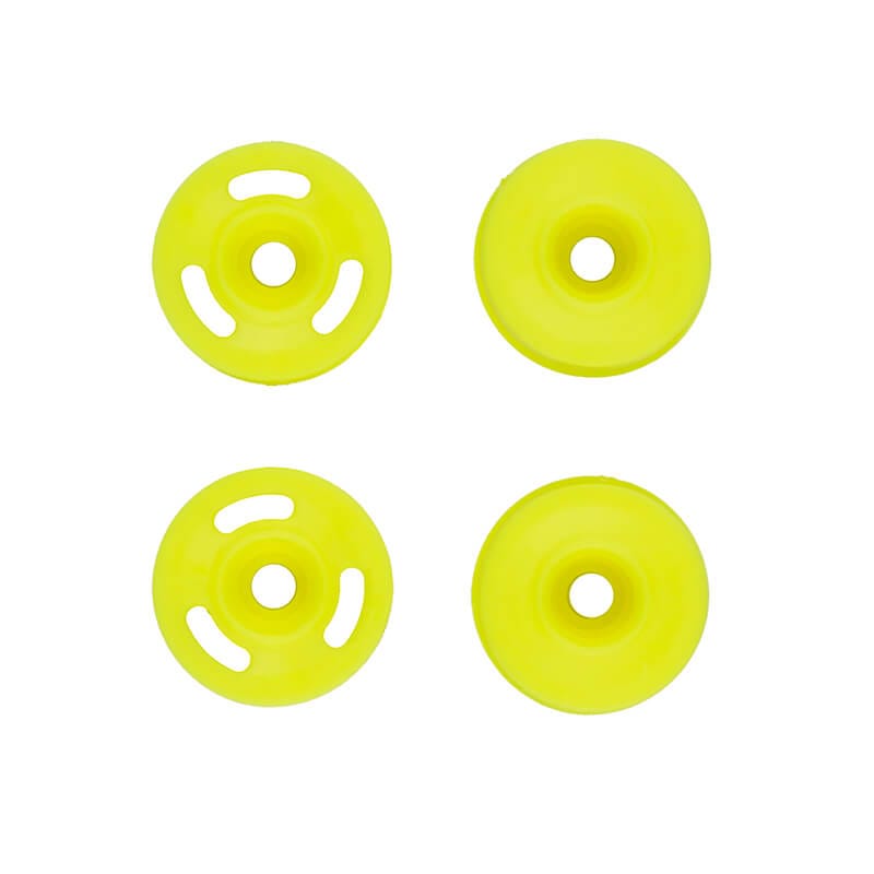 Team Associated RC28R Wheel Set Yellow 21660