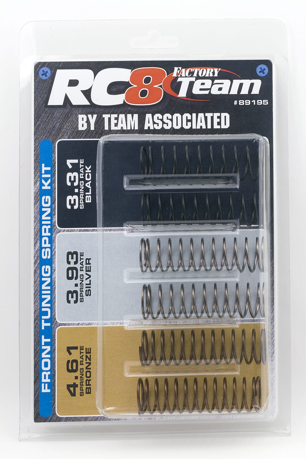 Team Associated RC8 Front Spring Set 89195