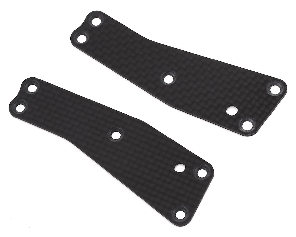 Team Associated RC8T3.2 FT Front Upper Suspension Arm Inserts 1.2mm Carbon 81482