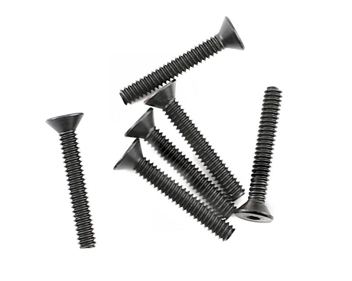 Team Associated Screws 4-40 x 3/4in FHCS 6923