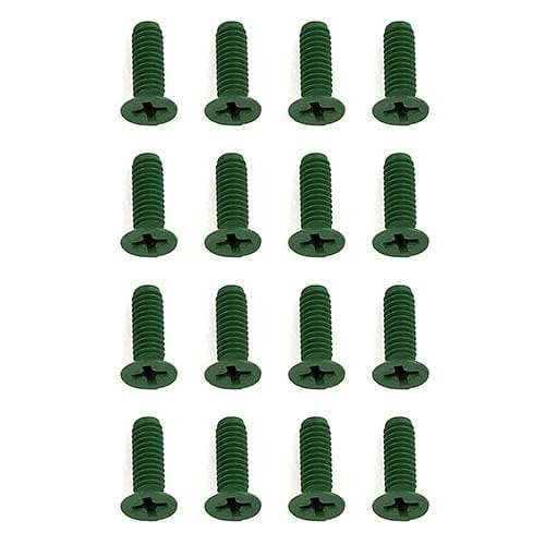 Team Associated Screws 8-32 x 1/2in FHPS Aluminum 6280