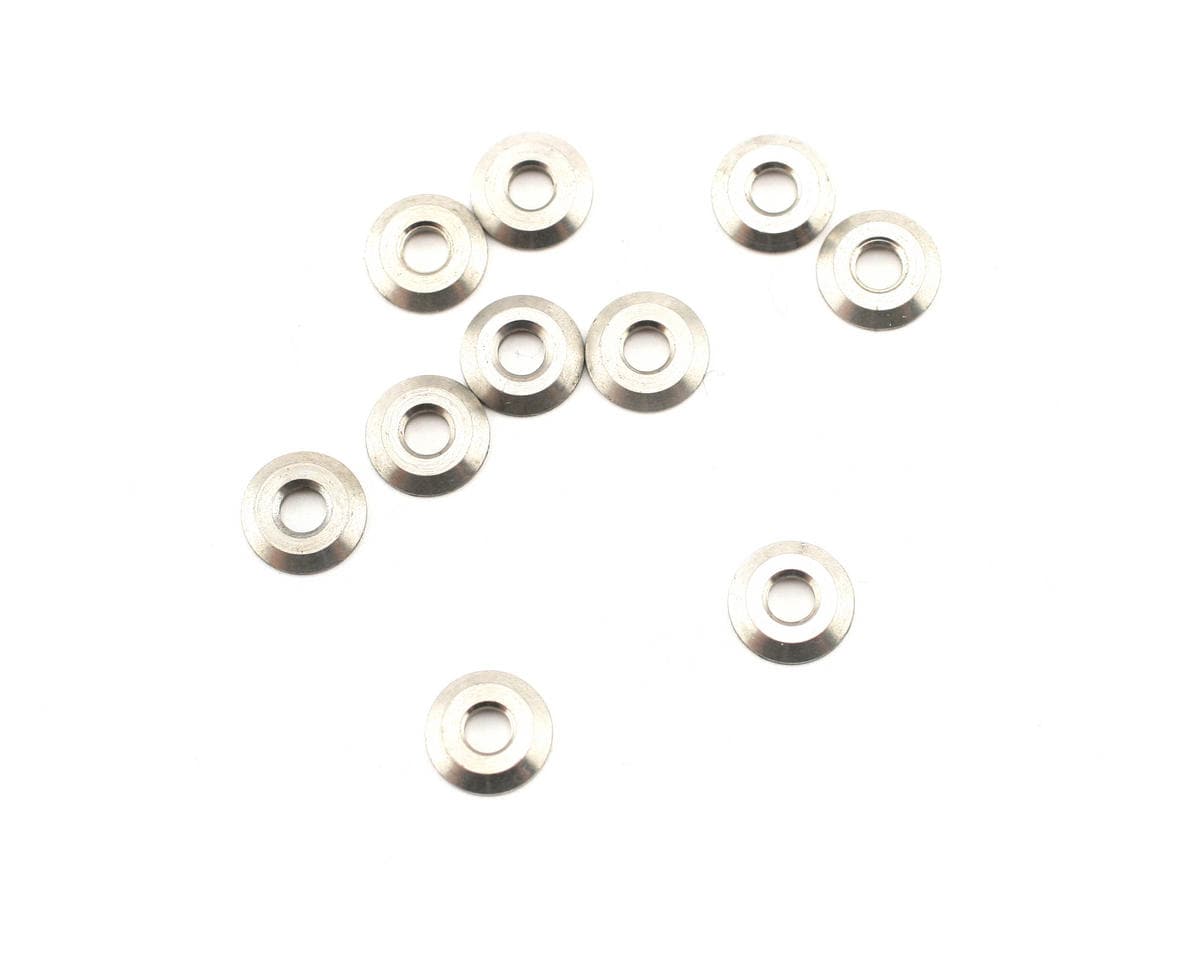 Team Associated Silver Cone Washer RC8 89230