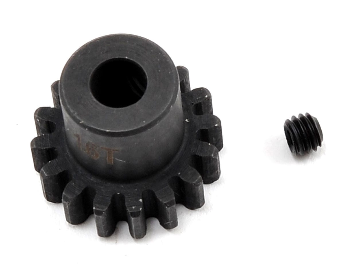 Team Associated Steel Pinion Gear 16T MOD 1 5mm Shaft 89516