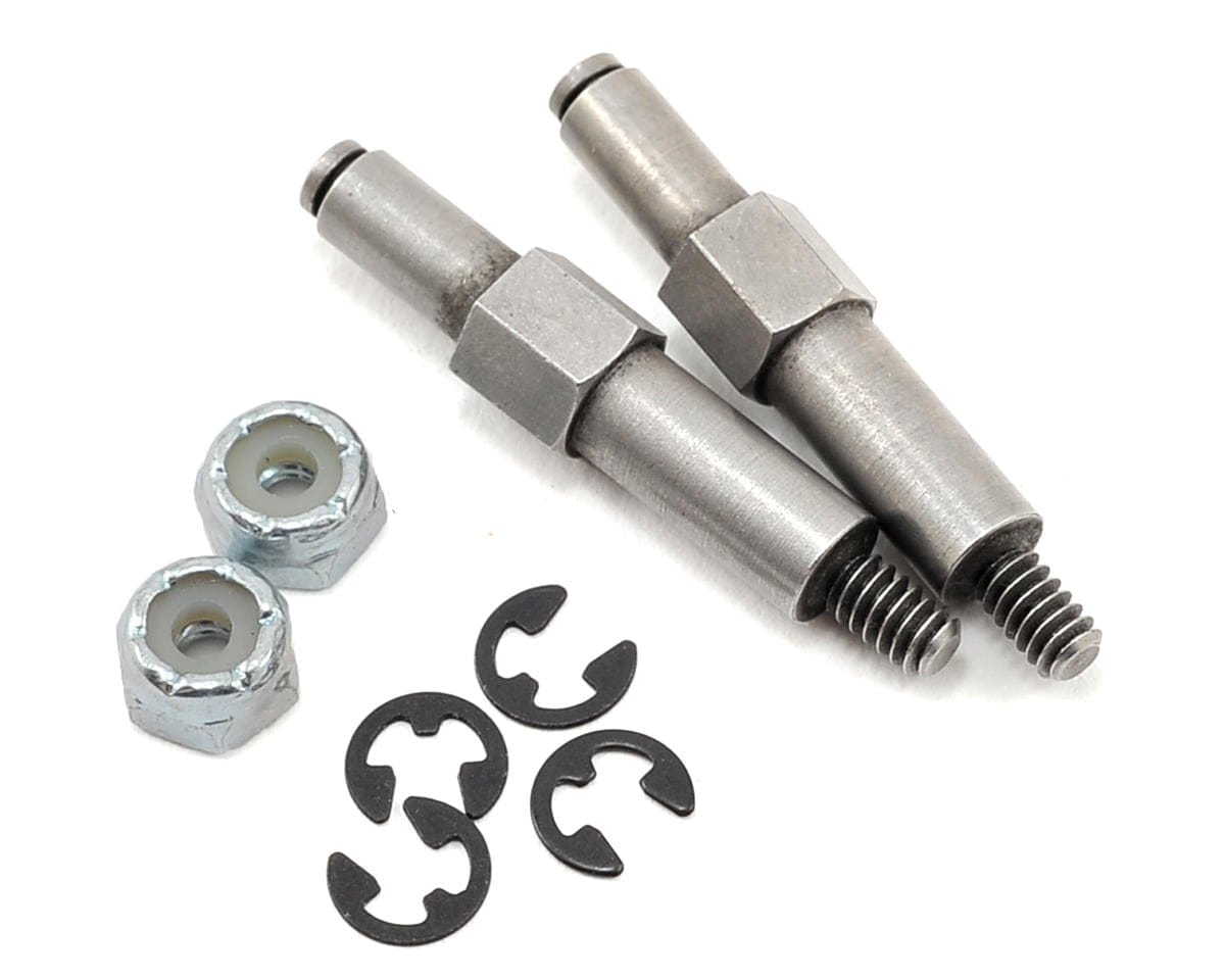 Team Associated Stub Axles with Clips 6219