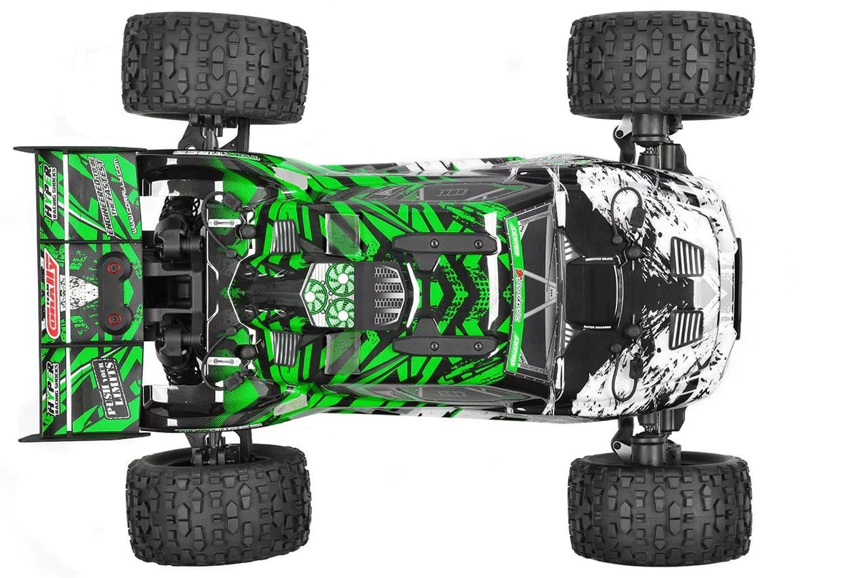 Team Corally Kagama 10 XL4S RC Monster Truck - Green - Hobbytech Toys