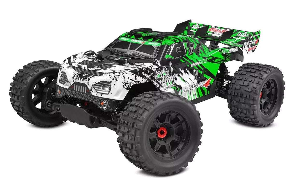 Team Corally Kagama 10 XL4S RC Monster Truck - Green - Hobbytech Toys