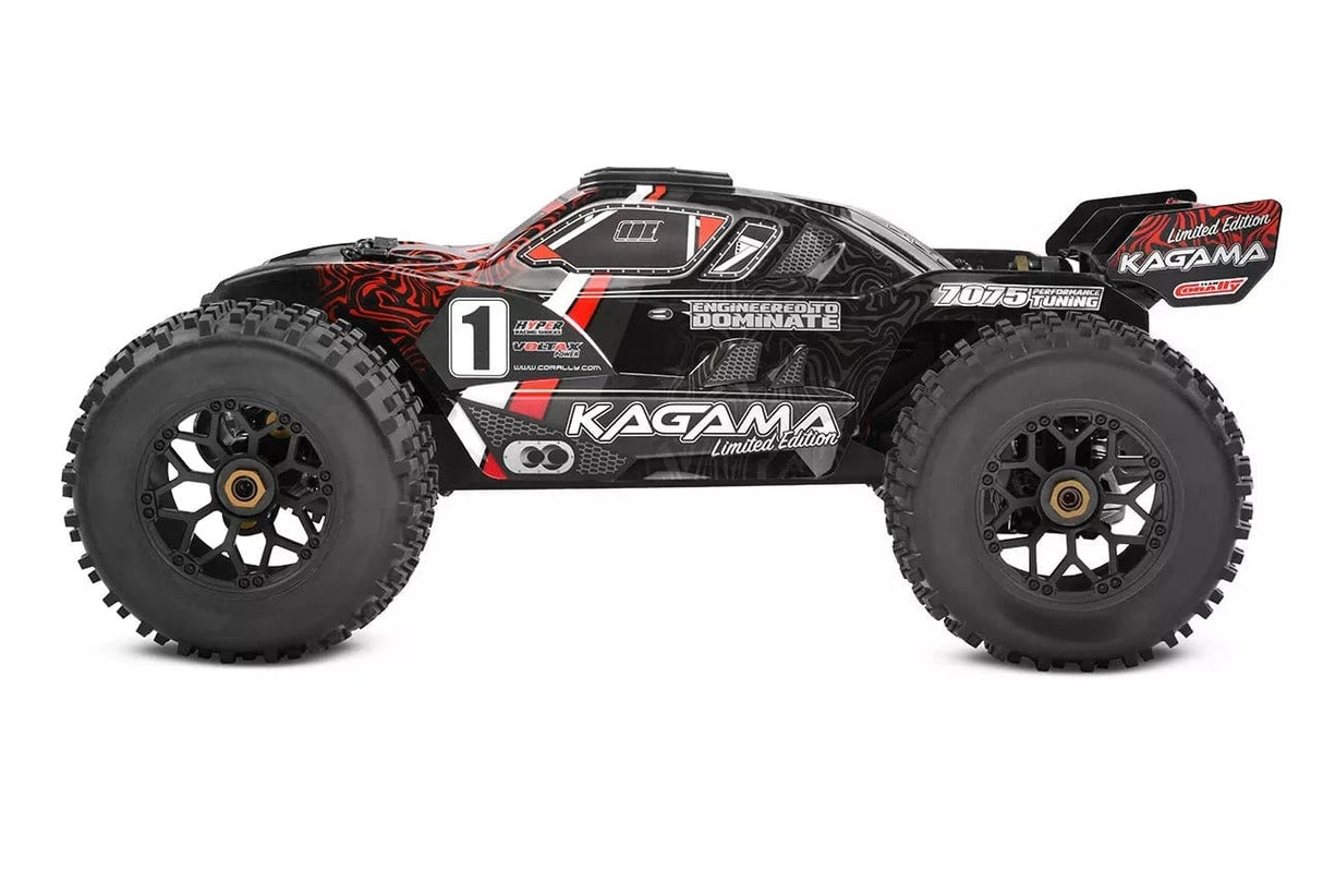 Team Corally Kagama XP 6S - Limited Edition RC Monster Truck RTR - Red - Hobbytech Toys
