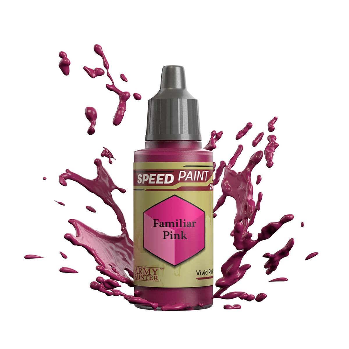 The Army Painter Speedpaint: Familiar Pink - 18ml Acrylic Paint - Hobbytech Toys