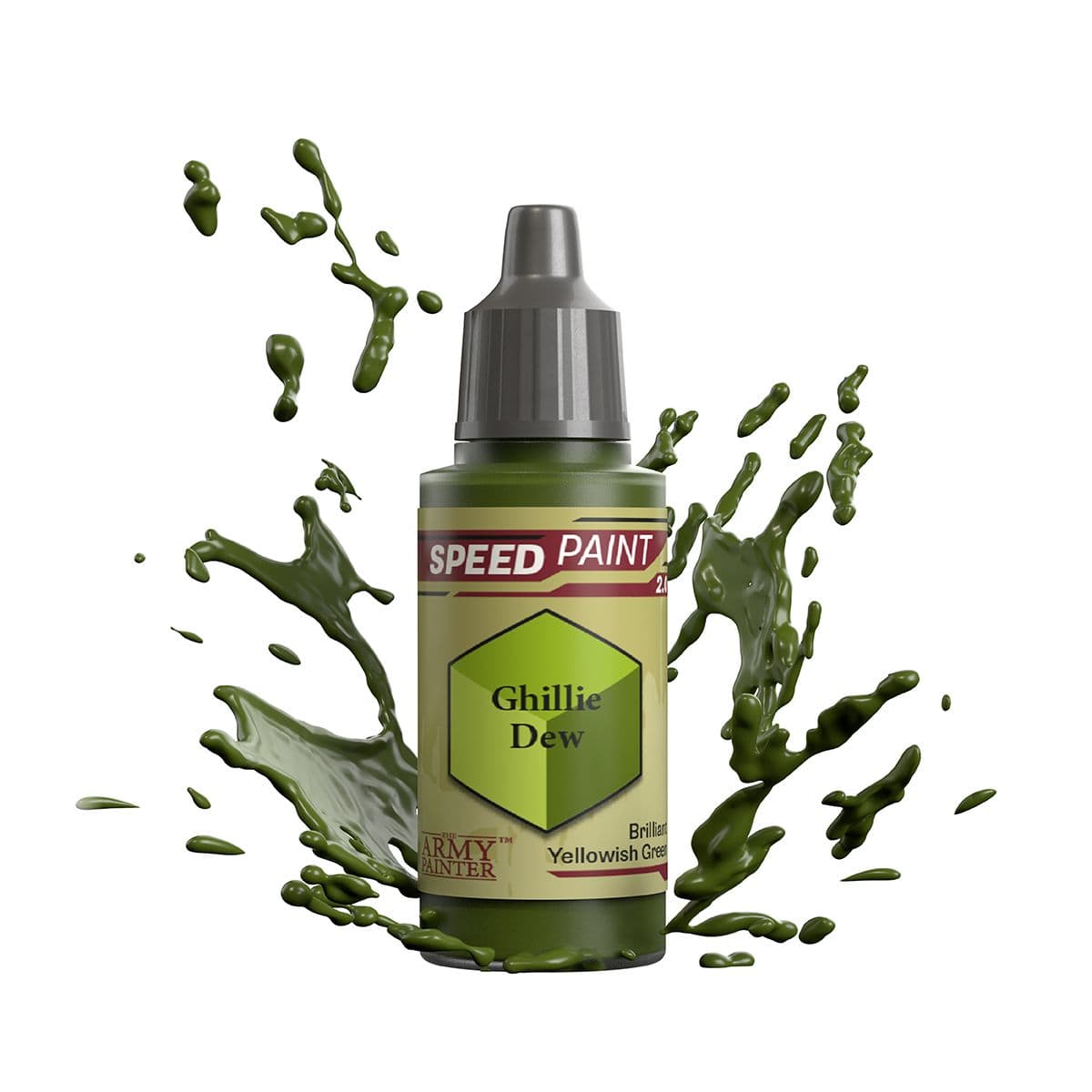 The Army Painter Speedpaint: Ghillie Dew - 18ml Acrylic Paint - Hobbytech Toys
