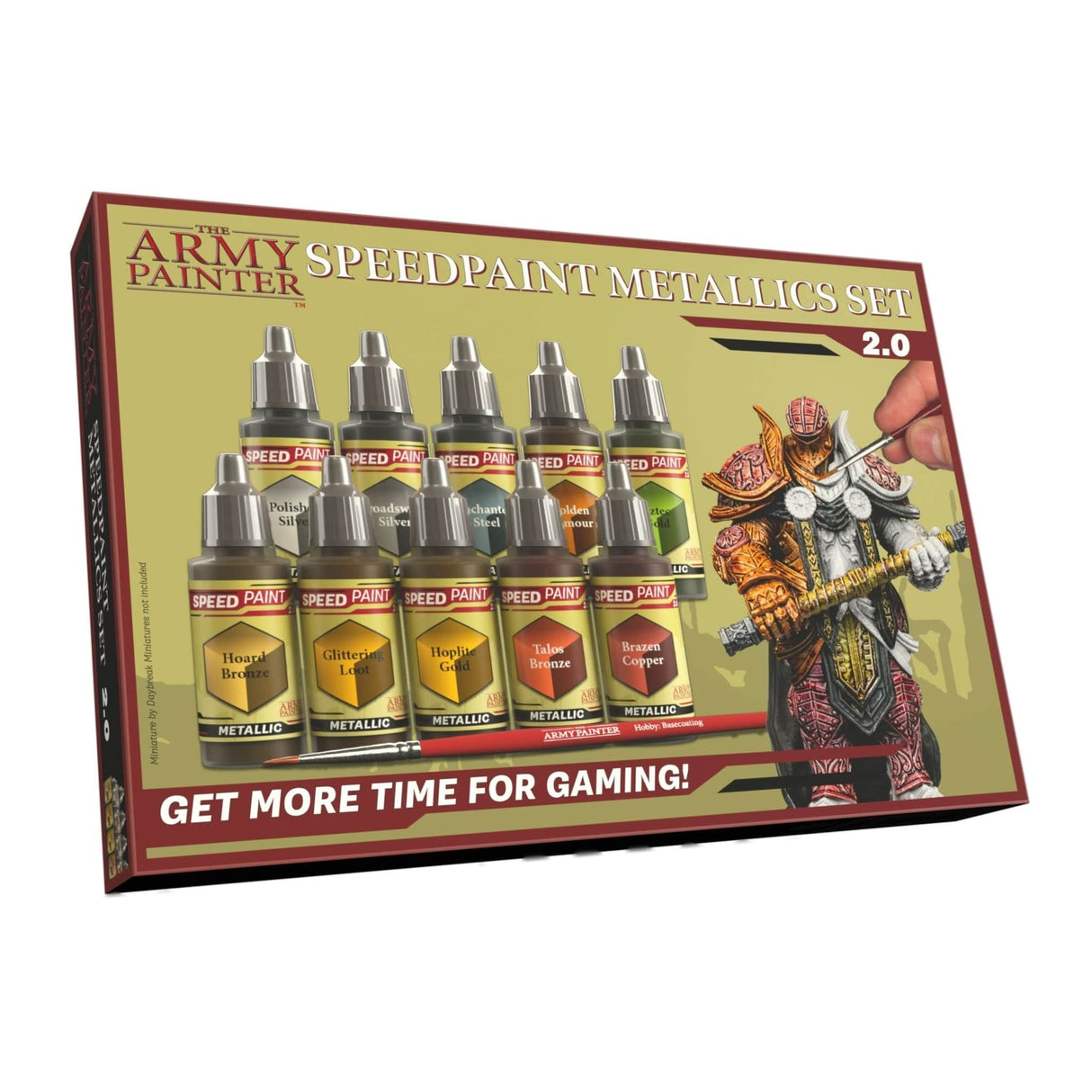 The Army Painter Speedpaint: Metallic Set 2.0 - Hobbytech Toys