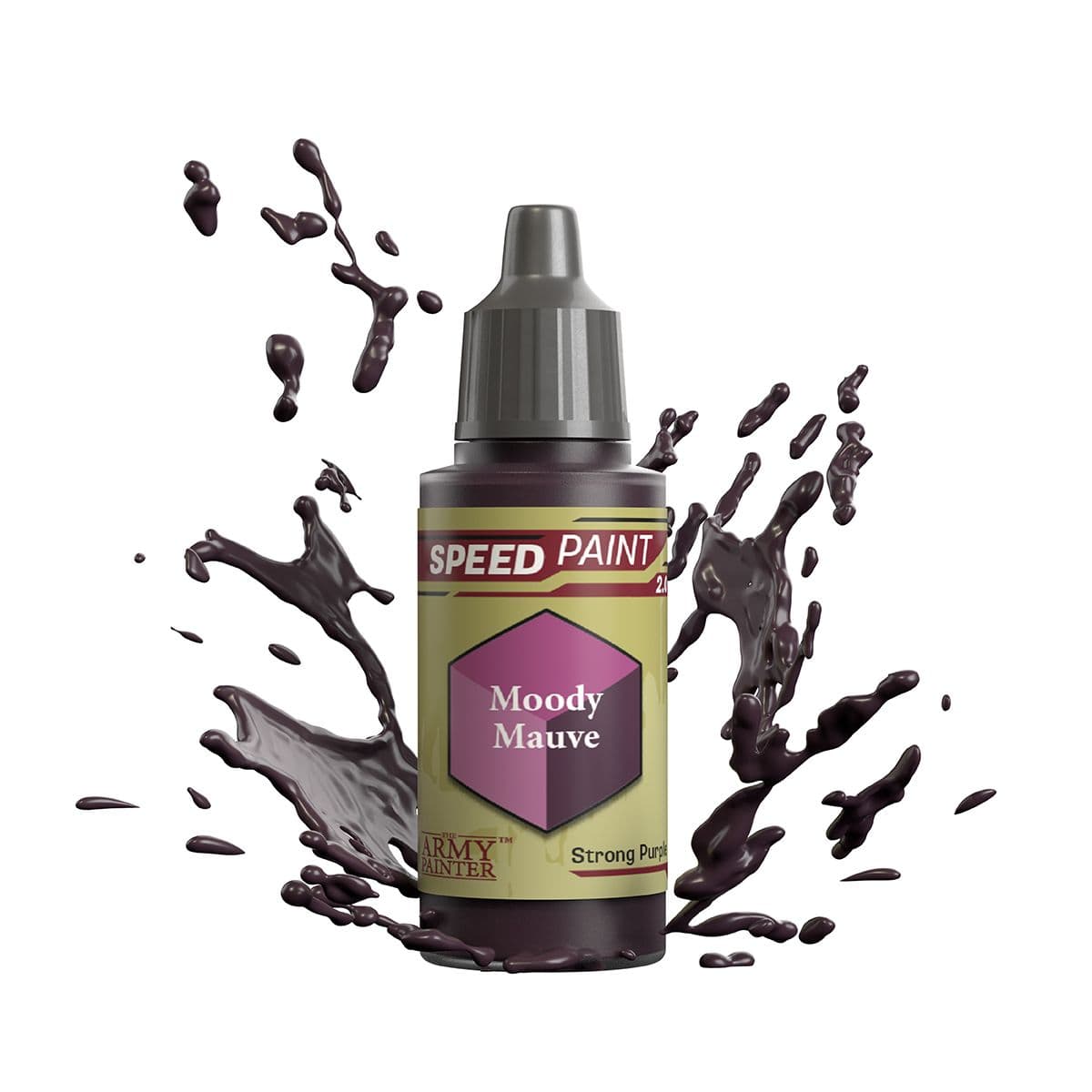 The Army Painter Speedpaint: Moody Mauve - 18ml Acrylic Paint - Hobbytech Toys