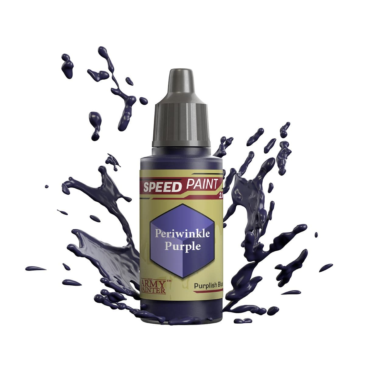 The Army Painter Speedpaint: Periwinkle Purple - 18ml Acrylic Paint - Hobbytech Toys