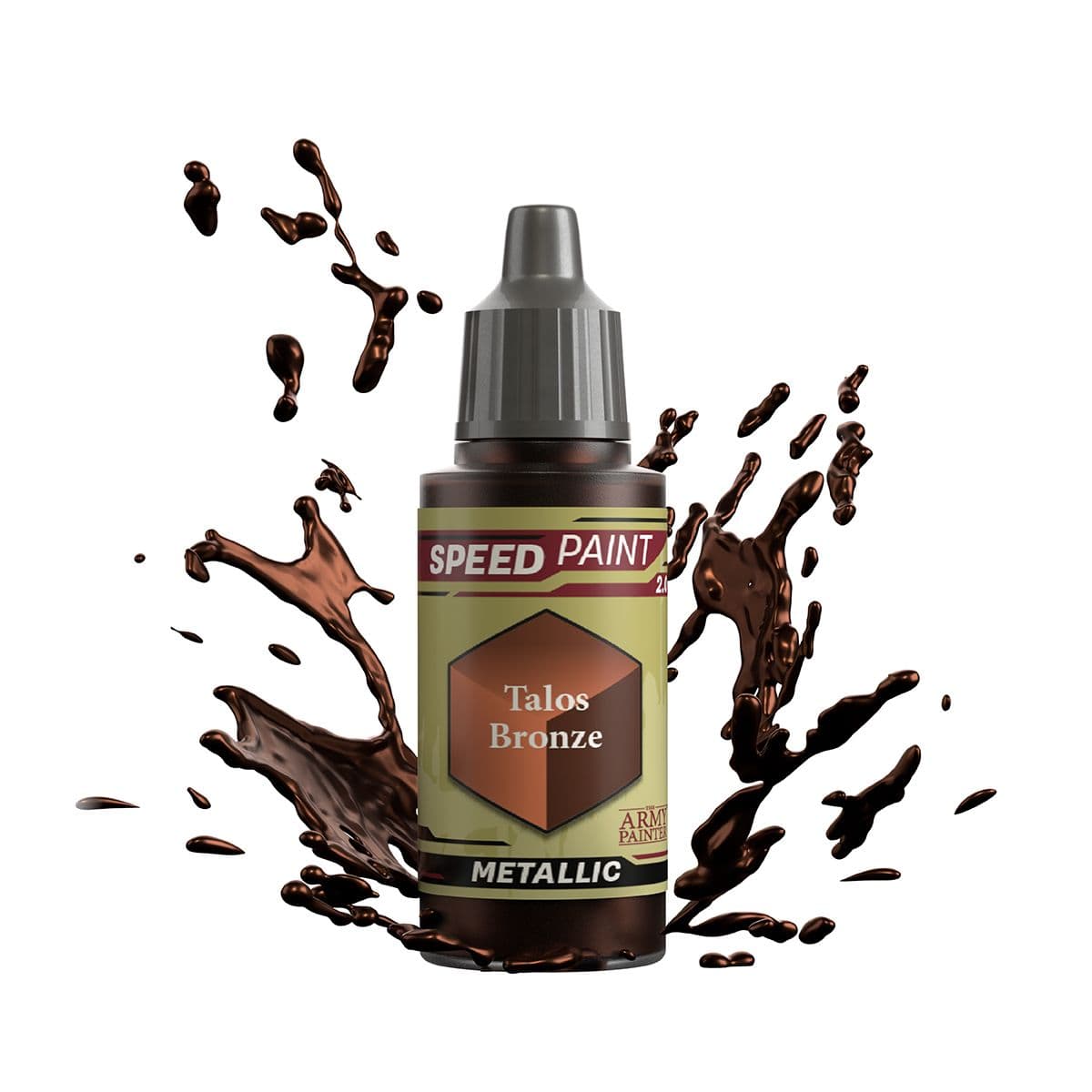 The Army Painter Speedpaint: Talos Bronze - 18ml Acrylic Paint - Hobbytech Toys