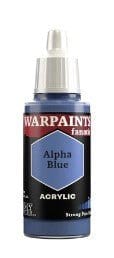 The Army Painter Warpaints Fanatic: Alpha Blue - 18ml Acrylic Paint - Hobbytech Toys