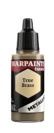 The Army Painter Warpaints Fanatic Metallic: True Brass - 18ml Acrylic Paint - Hobbytech Toys