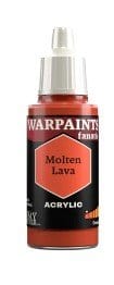 The Army Painter Warpaints Fanatic: Molten Lava - 18ml Acrylic Paint - Hobbytech Toys