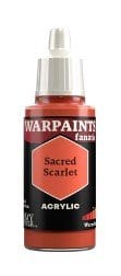 The Army Painter Warpaints Fanatic: Sacred Scarlet - 18ml Acrylic Paint - Hobbytech Toys