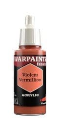 The Army Painter Warpaints Fanatic: Violent Vermilion - 18ml Acrylic Paint - Hobbytech Toys
