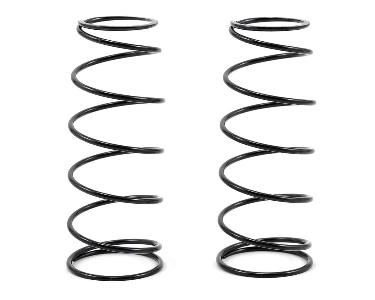 Team Losi Racing TLR243017 16mm Front Shock Spring Set, Black 5.0 Rate (2)