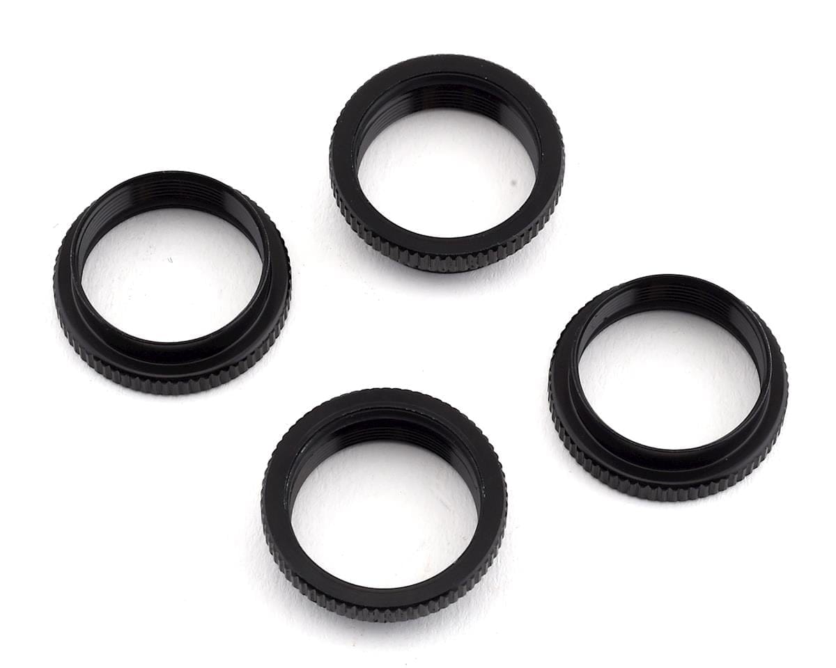 TLR 16mm Shock Nuts and O-rings, 4pcs, 8X Elite - genuine TLR product TLR243045