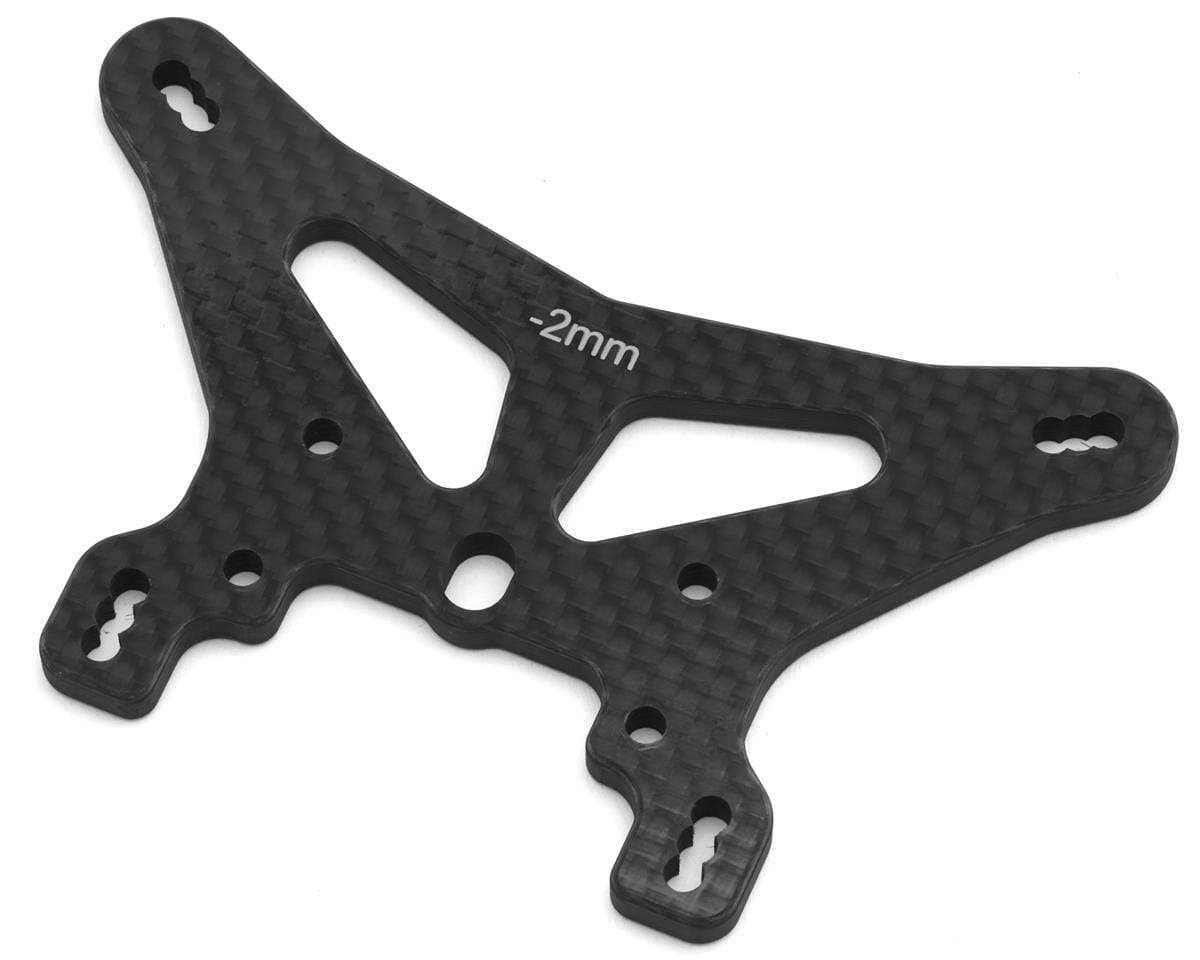 TLR -2mm Carbon Rear Shock Tower, 22X-4 2.0 - genuine TLR product TLR-1285