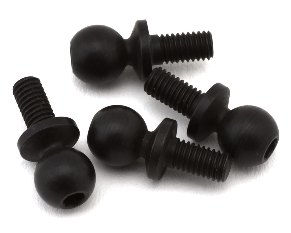 TLR 5.8 x 6mm Titanium Ball Studs, 4pcs, 22X, 22X-4 2.0, 22X-T - genuine TLR product TLR-1134