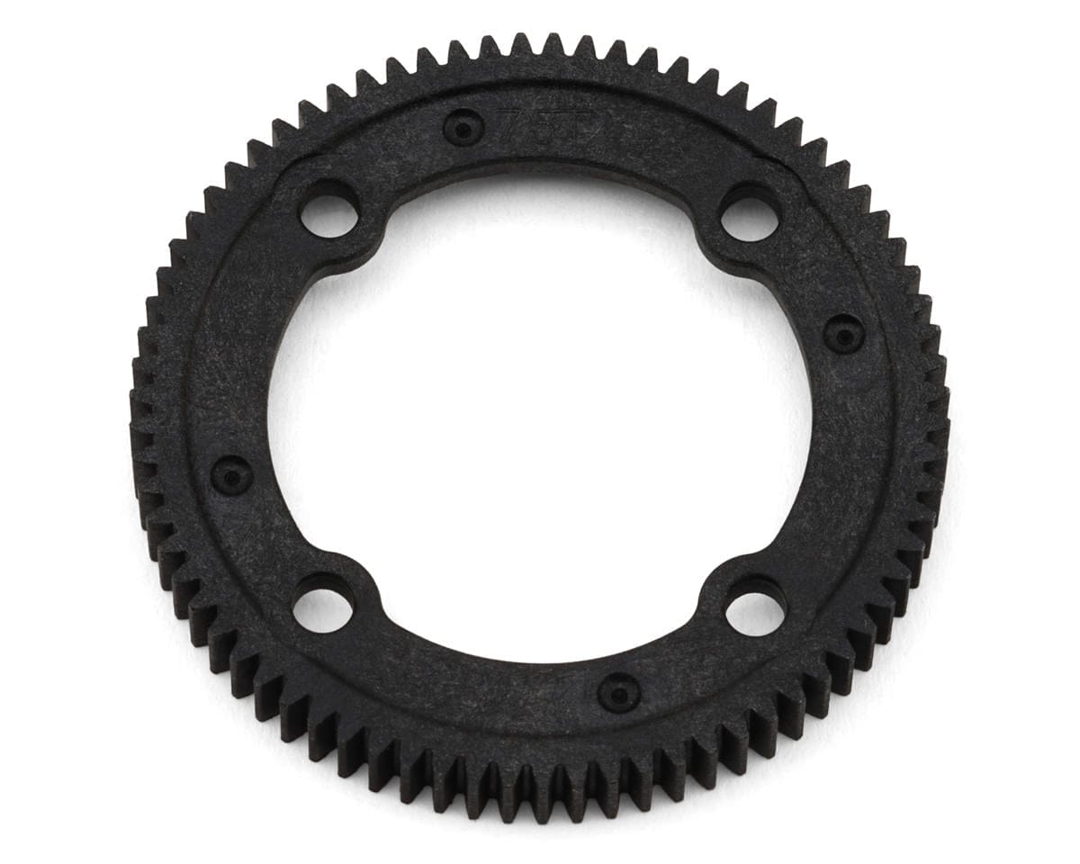 TLR 75T Center Diff Spur Gear, 22X-4 2.0 - genuine TLR product TLR-1355