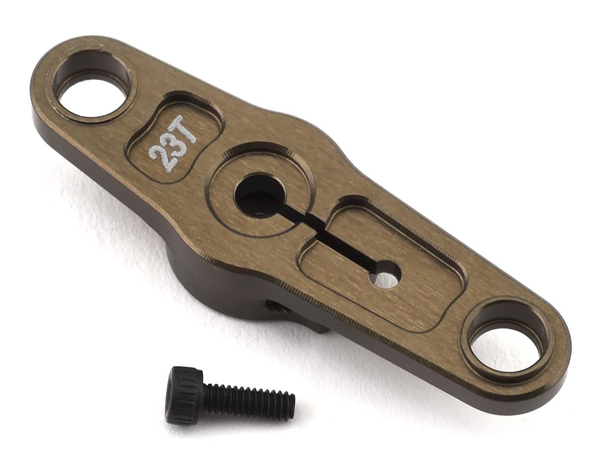 Team Losi Racing TLR341015 8IGHT-X Aluminum Throttle Servo Horn, 23T