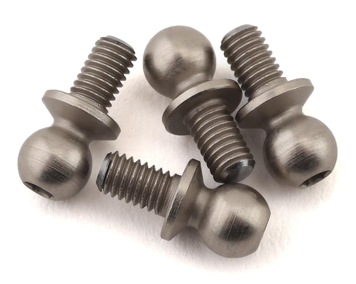 TLR Ball Stud, Low Mount, 4.8 x 5mm, 4pcs, 22 5.0 DC Elite - genuine TLR product TLR236011