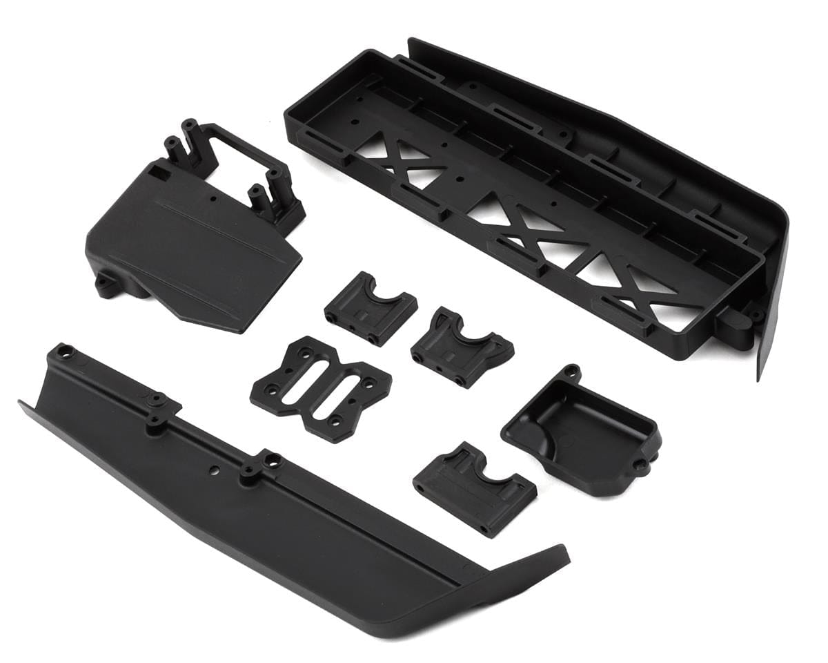 Team Losi Racing TLR241071 8IGHT-X/E 2.0 Battery Tray with Center Differential and Servo Mount