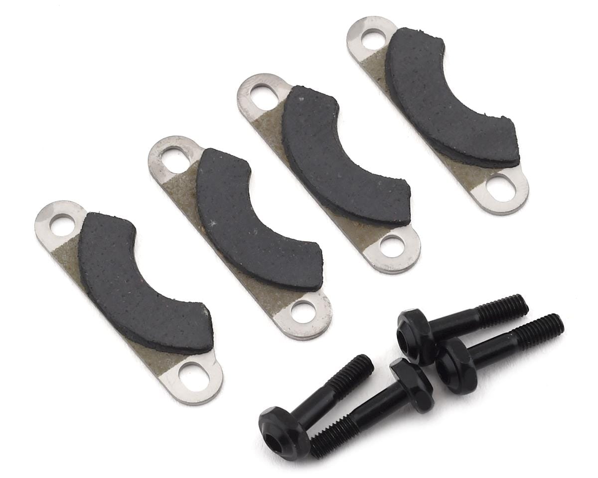TLR Brake Pads and Screws, 4pcs, 8X Elite - genuine TLR product TLR241043