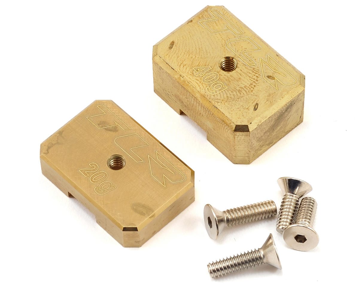 Team Losi Racing TLR341001 Brass Weight System 20g and 40g, 8IGHT-T 3.0