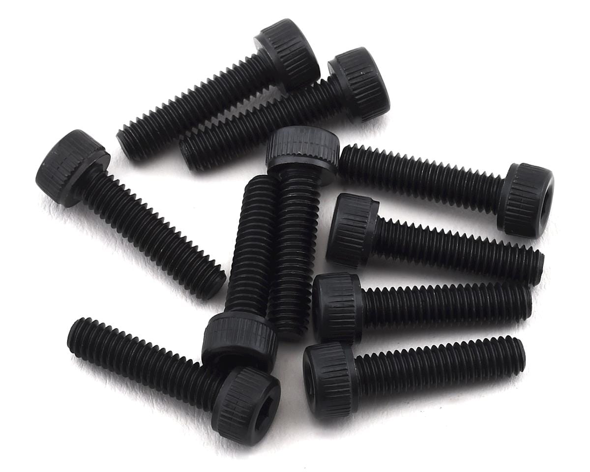TLR Cap Head Screws, M4x16mm, 10pcs, 8X Elite - genuine TLR product TLR245009