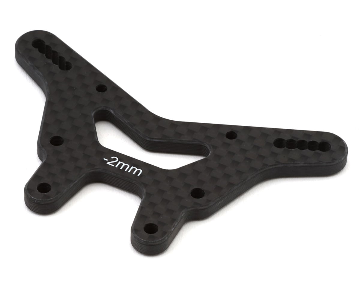 TLR Carbon Front Tower, -2mm, 22X - genuine TLR product TLR-1125