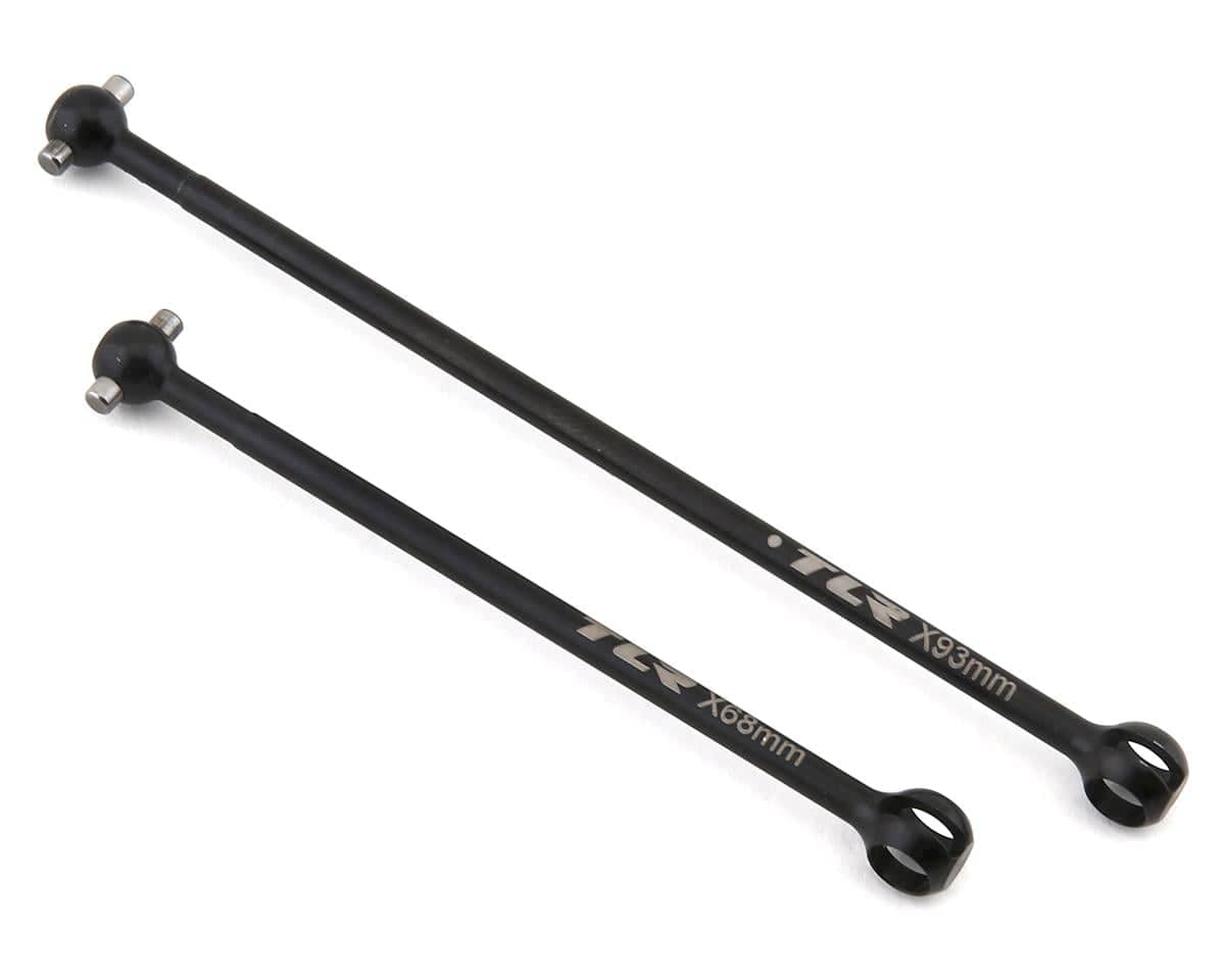 TLR CVA Driveshaft Bones, 68mm / 93mm, 22X-4 2.0 - genuine TLR product TLR232105
