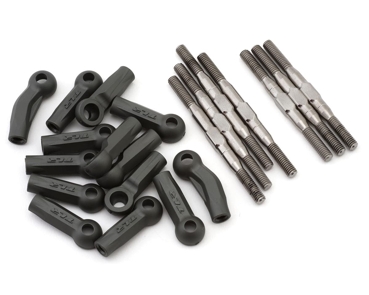 TLR HD Titanium Turnbuckle Kit, 22X-4 2.0 - genuine TLR product TLR-1313