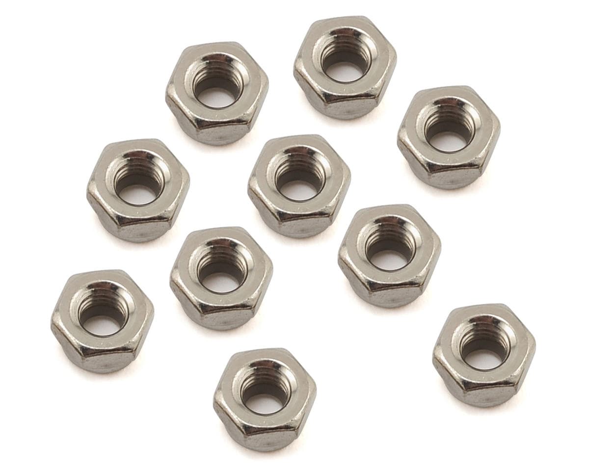 Team Losi Racing TLR256005 M4 Nylock Nut (10)