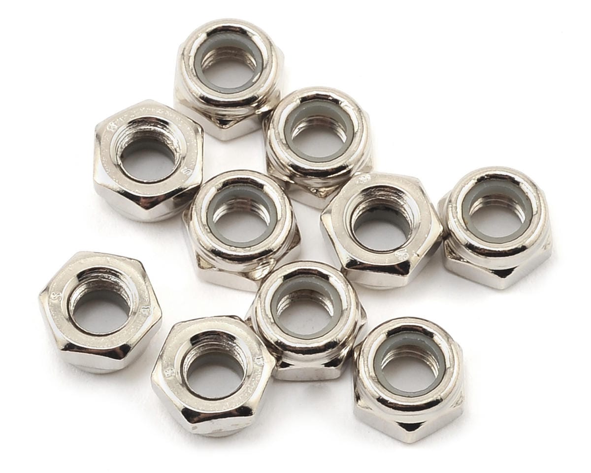 Team Losi Racing TLR256011 M6 Nylock Nut (10)