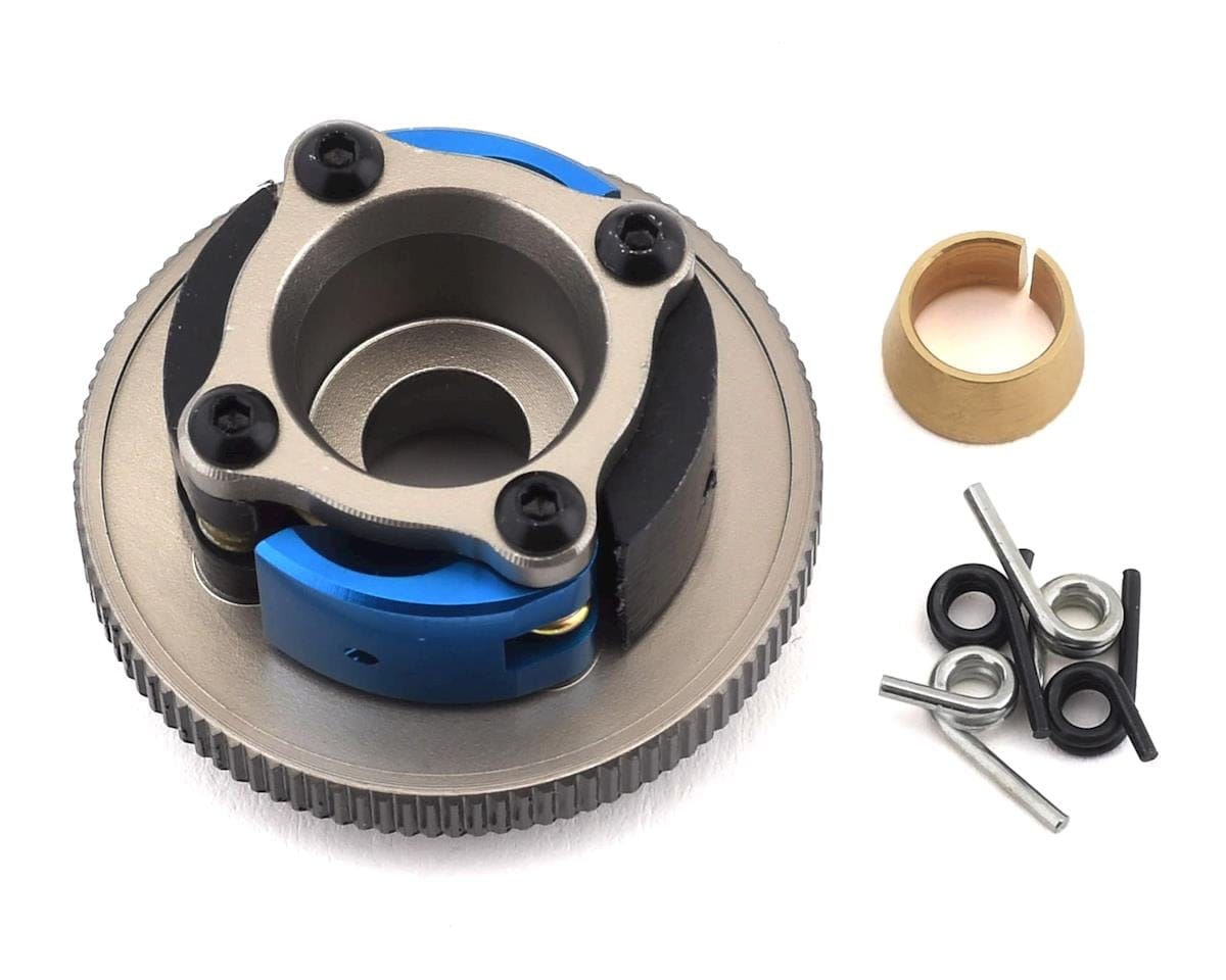 TLR Prebuilt Clutch, 4 Shoe, Ha Alum, 8X - genuine TLR product TLR342014