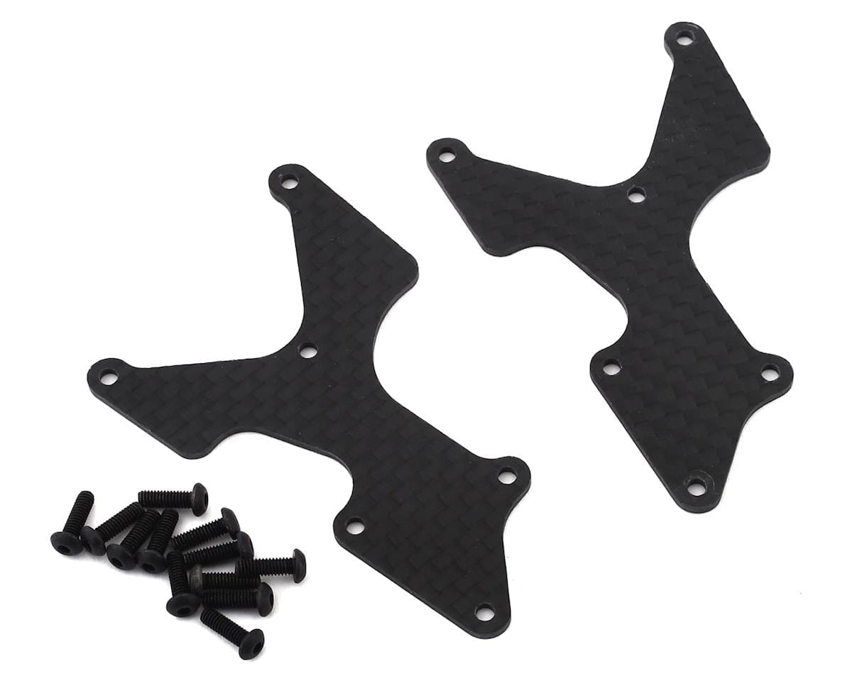 Team Losi Racing TLR344038 8IGHT-X Rear Arm Inserts Carbon