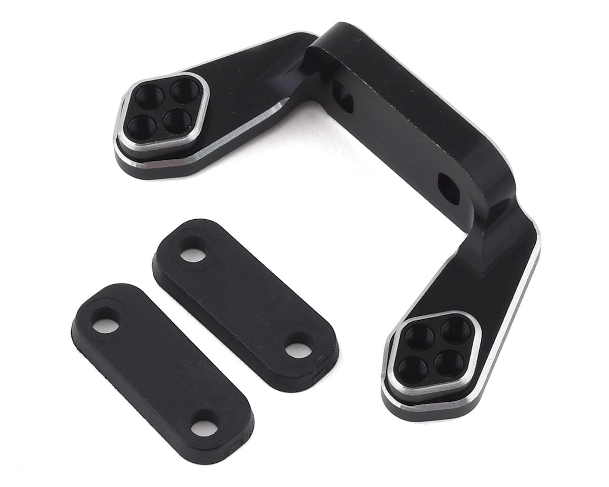 TLR Rear Camber Block, Black, with Inserts, 22 5.0 DC Elite - genuine TLR product TLR334051