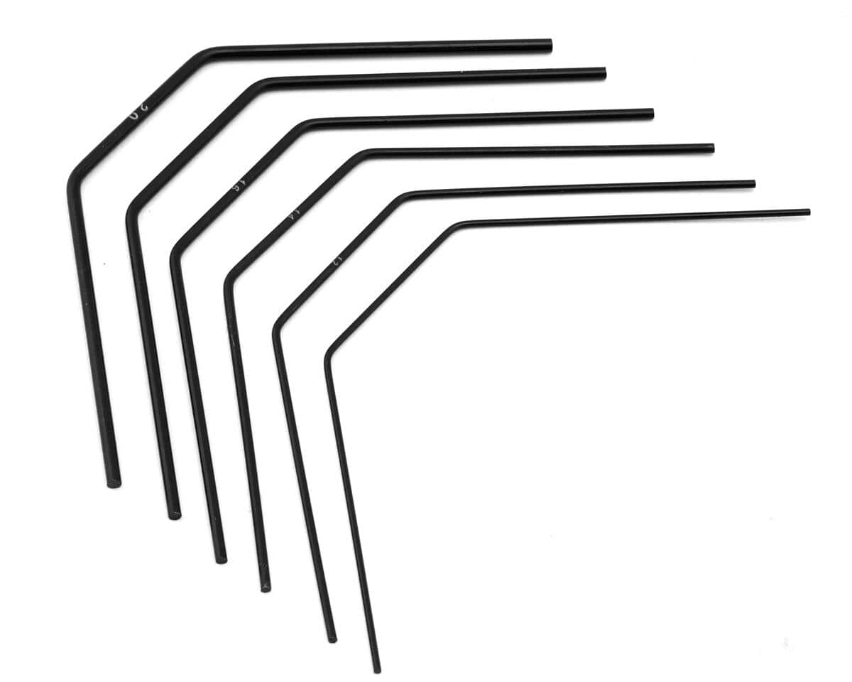 TLR Rear Sway Bar Set, Evens, 22X, 22X-T - genuine TLR product TLR-1212