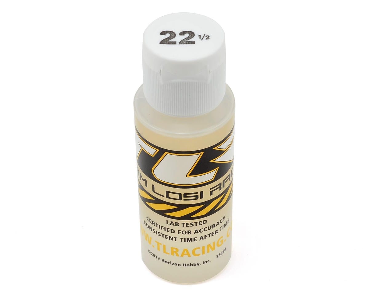 TLR Silicone Shock Oil, 22.5wt, 2oz - genuine TLR product TLR74003